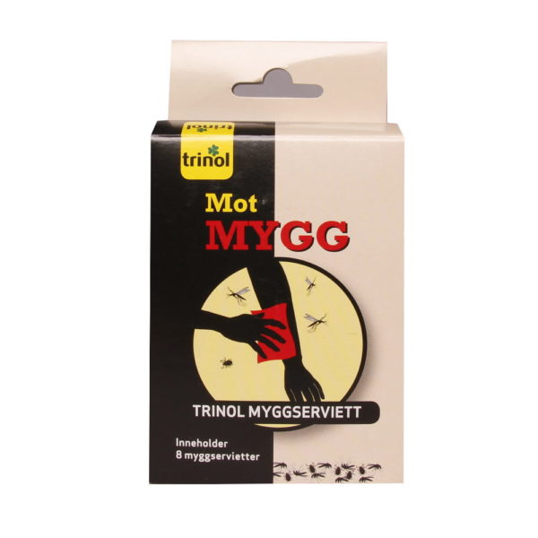 Trinol Myggservietter 8 stk.